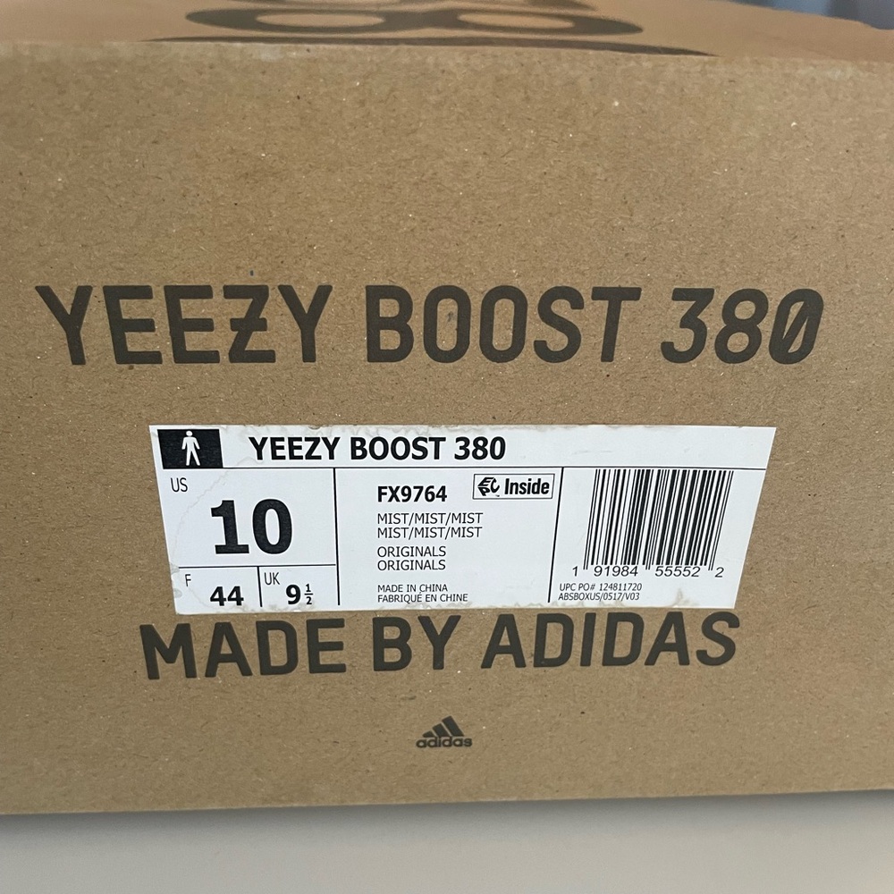 NWT Yeezy 380 Boost Mist - Picture 3 of 6